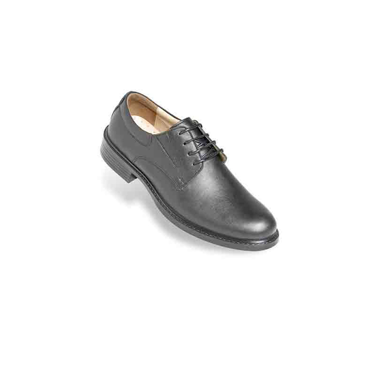 کفش فرزین مدل فدرال بندی رو ساده مشکی